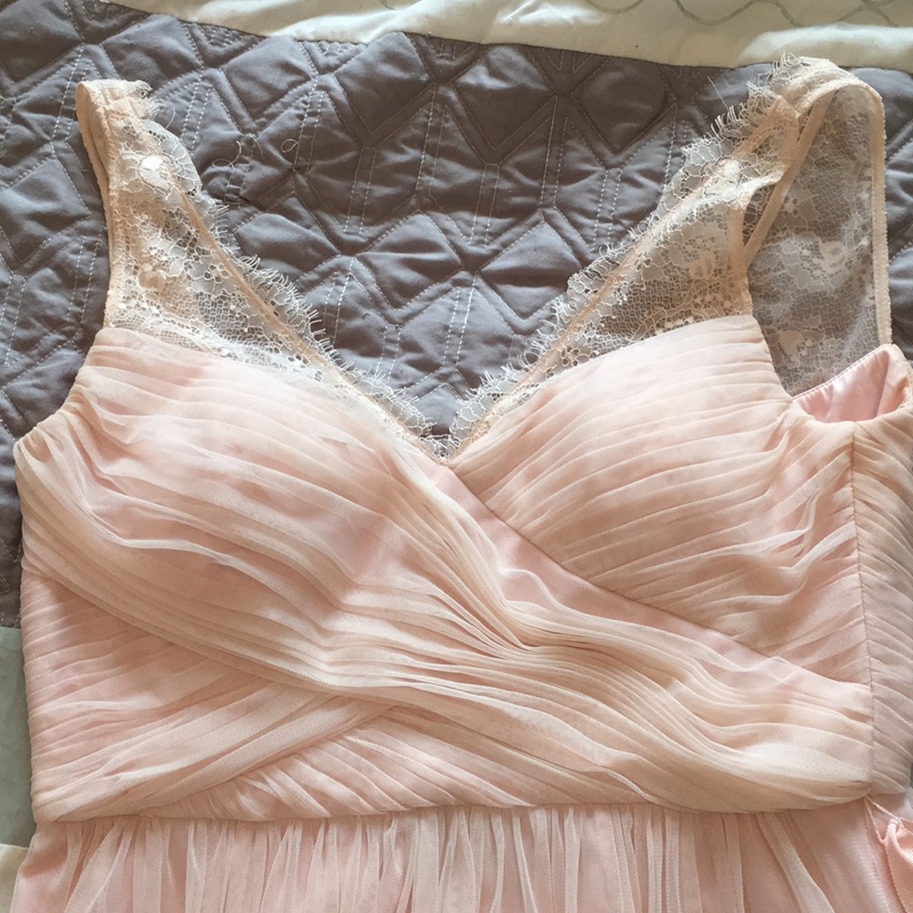 Bhldn Fleur Dress In Blush